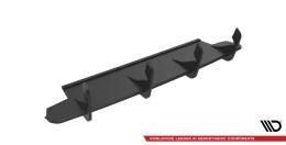 Street Pro Heckschürze Heck Ansatz Diffusor passend für Ford Focus Kombi ST-Line Mk4 schwarz-rot
