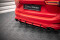 Street Pro Heckschürze Heck Ansatz Diffusor für Ford Focus Kombi ST-Line Mk4 SCHWARZ-ROT