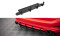 Street Pro Heckschürze Heck Ansatz Diffusor passend für Ford Focus Kombi ST-Line Mk4 schwarz-rot