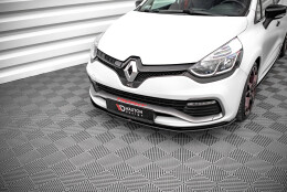 Street Pro Cup Spoilerlippe Front Ansatz passend für Renault Clio RS Mk4 SCHWARZ