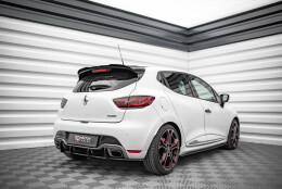 Street Pro Heckschürze Heck Ansatz Diffusor passend für Renault Clio RS Mk4 SCHWARZ