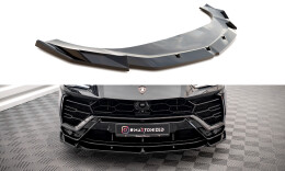 Cup Spoilerlippe Front Ansatz V.1 für Lamborghini Urus Mk1 schwarz Hochglanz