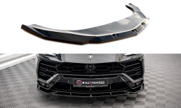 Cup Spoilerlippe Front Ansatz V.2 für Lamborghini Urus Mk1 schwarz Hochglanz