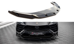 Cup Spoilerlippe Front Ansatz V.3 für Lamborghini Urus Mk1 schwarz Hochglanz