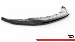 Cup Spoilerlippe Front Ansatz V.2 passend für BMW X5 M-Paket F15 schwarz Hochglanz