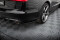 Heck Ansatz Flaps Diffusor V.3 passend für Audi A6 Avant / Limousine C7 schwarz Hochglanz