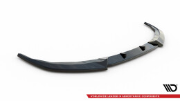 Cup Spoilerlippe Front Ansatz V.1 passend für BMW 3er Sport Line G20 / G21 schwarz Hochglanz