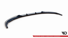 Cup Spoilerlippe Front Ansatz V.1 passend für BMW 3er Sport Line G20 / G21 schwarz Hochglanz