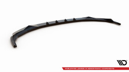Cup Spoilerlippe Front Ansatz V.2 passend für BMW 3er Sport Line G20 / G21 schwarz Hochglanz