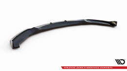 Cup Spoilerlippe Front Ansatz V.6 passend für BMW 4er Coupe / Gran Coupe / Cabrio M-Paket F32 / F36 / F33 schwarz Hochglanz