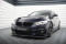 Cup Spoilerlippe Front Ansatz V.6 passend für BMW 4er Coupe / Gran Coupe / Cabrio M-Paket F32 / F36 / F33 schwarz Hochglanz