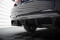 Mittlerer Cup Diffusor Heck Ansatz DTM Look passend für BMW 4er Coupe / Gran Coupe / Cabrio M-Paket F32 / F36 / F33 schwarz Hochglanz