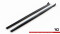 Seitenschweller Ansatz Cup Leisten V.3 passend für BMW 4er Coupe / Gran Coupe / Cabrio M-Paket F32 / F36 / F33 schwarz Hochglanz