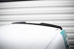 Heck Spoiler Aufsatz Abrisskante passend für Mercedes-Benz Citan Mk1 schwarz Hochglanz