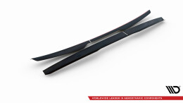 Heck Spoiler Aufsatz Abrisskante passend für Mercedes-Benz Citan Mk1 schwarz Hochglanz