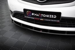 Cup Spoilerlippe Front Ansatz passend für Mercedes-Benz Citan W415 schwarz Hochglanz