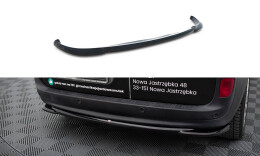 Mittlerer Cup Diffusor Heck Ansatz passend für Mercedes-Benz Citan W415 schwarz Hochglanz