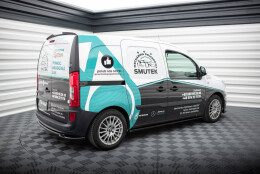 Seitenschweller Ansatz Cup Leisten passend für Mercedes-Benz Citan W415 schwarz Hochglanz