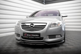 Cup Spoilerlippe Front Ansatz passend für Opel Insignia OPC-Line Mk1 schwarz Hochglanz