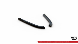 Heck Ansatz Flaps Diffusor passend für Opel Insignia OPC-Line Mk1 schwarz Hochglanz