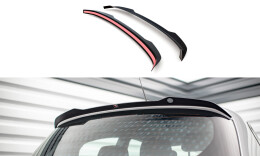 Heck Spoiler Aufsatz Abrisskante V.2 passend für BMW 1er E81 Facelift schwarz Hochglanz