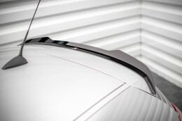 Heck Spoiler Aufsatz Abrisskante V.2 passend für BMW 1er E81 Facelift schwarz Hochglanz
