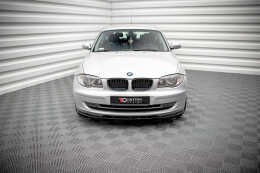 Cup Spoilerlippe Front Ansatz V.2 für BMW 1er E81 FL...