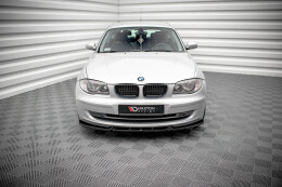 Cup Spoilerlippe Front Ansatz V.3 für BMW 1er E81 FL...