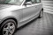 Seitenschweller Ansatz Cup Leisten V.2 passend für BMW 1er E81 Facelift schwarz Hochglanz