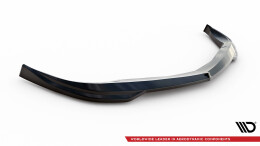 Cup Spoilerlippe Front Ansatz passend für Chevrolet Corvette C6 schwarz Hochglanz