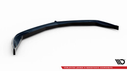 Cup Spoilerlippe Front Ansatz passend für Chevrolet Corvette C6 schwarz Hochglanz