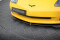 Cup Spoilerlippe Front Ansatz für Chevrolet Corvette C6 schwarz Hochglanz