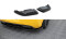 Heck Ansatz Flaps Diffusor passend für Chevrolet Corvette C6 schwarz Hochglanz