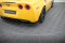 Heck Ansatz Flaps Diffusor passend für Chevrolet Corvette C6 schwarz Hochglanz
