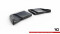 Heck Ansatz Flaps Diffusor passend für Chevrolet Corvette C6 schwarz Hochglanz
