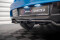 Mittlerer Cup Diffusor Heck Ansatz DTM Look für BMW 1er M-Paket E87 Facelift schwarz Hochglanz