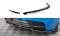 Mittlerer Cup Diffusor Heck Ansatz DTM Look passend für BMW 1er M-Paket E87 Facelift schwarz Hochglanz