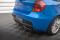 Mittlerer Cup Diffusor Heck Ansatz DTM Look passend für BMW 1er M-Paket E87 Facelift schwarz Hochglanz