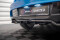 Mittlerer Cup Diffusor Heck Ansatz DTM Look passend für BMW 1er M-Paket E87 Facelift schwarz Hochglanz