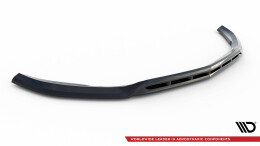 Cup Spoilerlippe Front Ansatz passend für Mercedes-AMG GLC 63 SUV / Coupe X253 / C253 schwarz Hochglanz