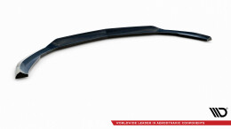 Cup Spoilerlippe Front Ansatz passend für Mercedes-AMG GLC 63 SUV / Coupe X253 / C253 schwarz Hochglanz