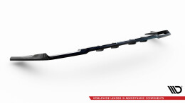 Mittlerer Cup Diffusor Heck Ansatz DTM Look passend für Mercedes-AMG GLC 63 Coupe C253 Facelift schwarz Hochglanz
