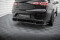 Mittlerer Cup Diffusor Heck Ansatz DTM Look für Mercedes-AMG GLC 63 Coupe C253 Facelift schwarz Hochglanz