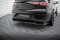 Mittlerer Cup Diffusor Heck Ansatz DTM Look passend für Mercedes-AMG GLC 63 Coupe C253 Facelift schwarz Hochglanz