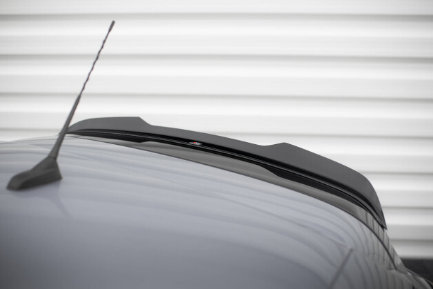 Heck Spoiler Aufsatz Abrisskante passend für Opel Corsa F ( Mk6) schwarz Hochglanz