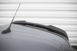 Heck Spoiler Aufsatz Abrisskante für Opel Corsa F ( Mk6) schwarz Hochglanz