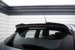 Heck Spoiler Aufsatz Abrisskante passend für Opel Corsa F ( Mk6) schwarz Hochglanz
