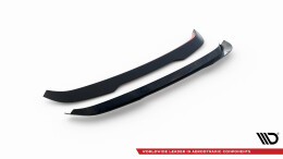 Heck Spoiler Aufsatz Abrisskante passend für Opel Corsa F ( Mk6) schwarz Hochglanz
