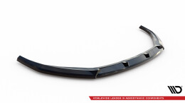 Cup Spoilerlippe Front Ansatz V.1 passend für Opel Corsa F ( Mk6) schwarz Hochglanz