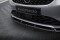 Cup Spoilerlippe Front Ansatz V.1 für Opel Corsa F ( Mk6) schwarz Hochglanz